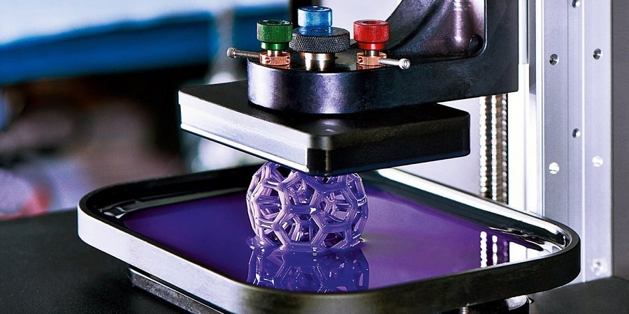 Various 3D printing technologies