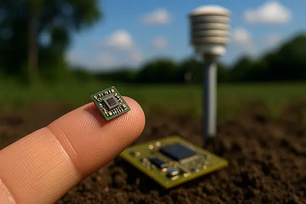 Air quality microchips